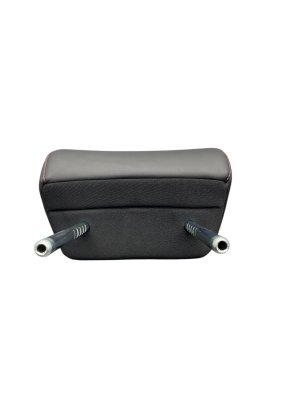 2025-2026 Acura ADX Ebony (Black) Seat Leatherette Headrest with Red Stitching - Front, Right (Passenger) (Used OEM)