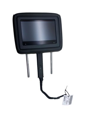 2018-2021 INFINITI QX80 Black Seat Headrest with Video Display Screen - Front, Left (Driver) (Used OEM)