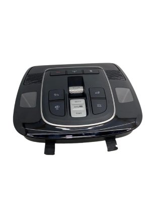2020-2022 Hyundai Palisade Black Upper Roof Console Dome Light Assembly with Sunroof Controls (Used OEM)