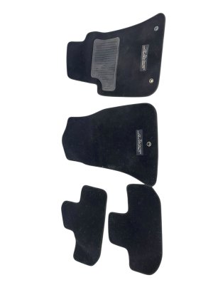 2015-2023 Dodge Challenger Black Carpet Floor Mat Set - Front (Used OEM)