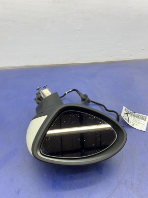 2011-2014 Porsche Cayenne White Power Auto Dimming Door/Side View Mirror - Left (Driver) (Used OEM)