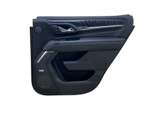 2021-2024 GMC Yukon XL Black Door Interior Trim Panel with 14-Speaker Audio - Rear, Right (Passenger) (Used OEM)