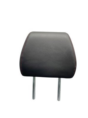 2025-2026 Acura ADX Ebony (Black) Seat Leatherette Headrest with Red Stitching - Rear, Right (Passenger) (Used OEM)
