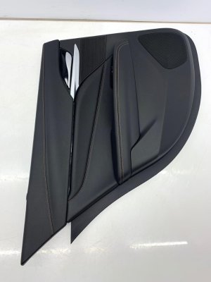 2020-2026 Cadillac CT4 Black Door Interior Trim Panel - Rear, Left (Driver) (Used OEM)