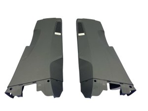 2019-2023 Audi Q8 Black Lower B-Pillar Trim Cover Panels (Used OEM)