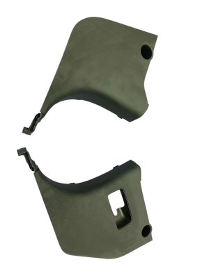2023-2026 Honda HR-V Black Kick Panel Trim Covers Set - Front (Used OEM)