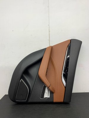 2017-2020 Maserati Levante Black Door Interior Trim Panel - Rear, Left (Driver) (Used OEM)