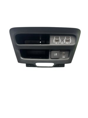 2022 Chrysler Pacifica Black Dashboard Center Lower Storage Bin - Front (Used OEM)