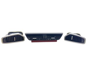 2019-2023 Porsche Cayenne Red Dashboard Air Vent Set - Front (Used OEM)
