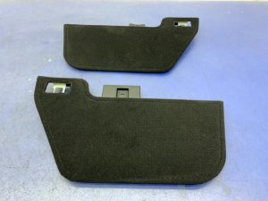 2009-2017 Lexus LS460 Black Trunk Extension Trim Panel Set - Rear (Used OEM)