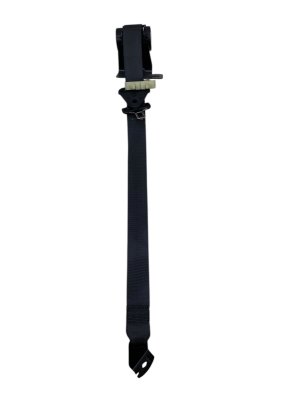2020-2025 Jeep Gladiator Black Seat Belt Assembly - Rear, Right (Passenger) (Used OEM)