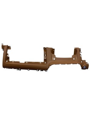2023-2025 Kia Telluride Brown Lower Dash Trim Panel with Push Start Button - Front (Used OEM)