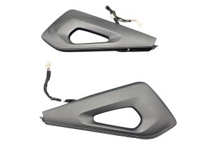 2023-2025 Kia Telluride Black Center Console Grab Handle Set with Seat Climate Control Switch - Front (Used OEM)