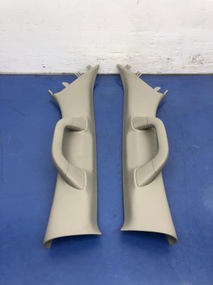 2022-2024 Jeep Wagoneer White A-Pillar Trim Cover Panel Set (Used OEM)