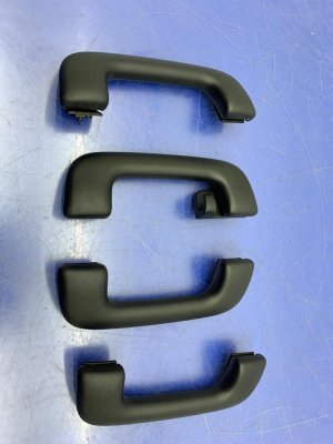 2022-2025 Hyundai Santa Cruz Black Front and Rear Interior Grab Bar Handle Set (Used OEM)