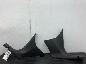 2019-2023 Ford Ranger Ebony (Black) Kick Panel Trim Cover Set - Front (Used OEM)