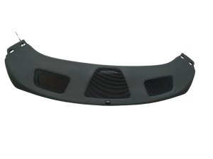 2022-2024 Lucid Air Black Rear Deck Parcel Tray Speaker Trim Cover Panel (Used OEM)