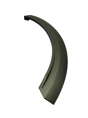 2018-2025 Volvo XC60 Black Wheel Arch Fender Flare Molding - Rear, Left (Driver) (Used OEM)
