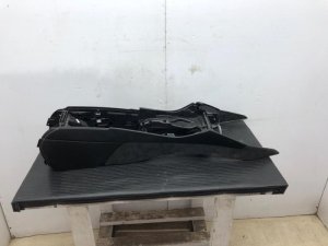 2012-2016 BMW M5 Black Center Console Frame with Side Trim Assembly (Used OEM)