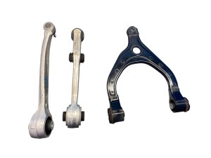  Tesla Model s Upper and Lower Suspension Control Arm Set - Front, Left (Driver) (Used OEM)