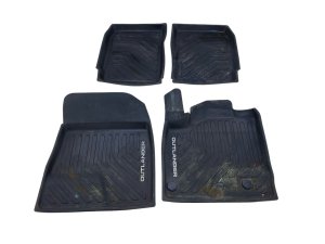 2023-2026 Mitsubishi Outlander PHEV All-Weather Rubber Floor Mat Set (Used OEM)