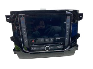2020-2021 INFINITI QX80 Radio and Climate Control Switch Panel with Display Screen - Front (Used OEM)