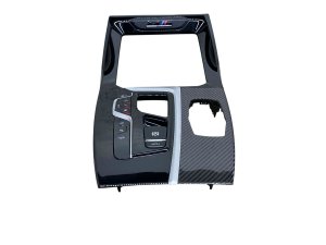 2020-2024 BMW X3 Center Console Top Bezel Trim Panel with Switches (Used OEM)