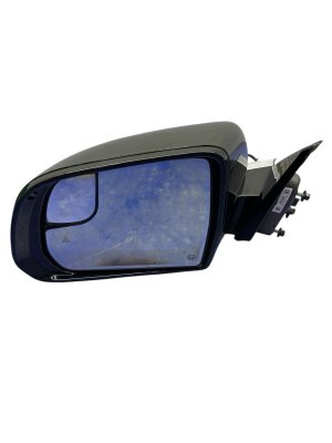 2023-2025 Jeep Wagoneer Black Manual Folding Door/Side View Mirror - Front, Left (Driver) (Used OEM)