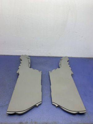 2017-2026 Honda Ridgeline Gray Center Console Side Trim Panel Set (Used OEM)