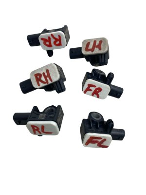2019-2023 Porsche Cayenne Airbag SRS and Lateral Accelerometer Sensor Set - Front (Used OEM)