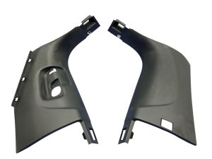2017-2023 Audi Q7 Lower A-Pillar Exterior Trim Panel Set - Front (Used OEM)