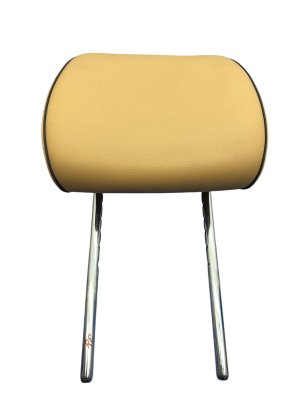 2021-2023 Genesis GV80 Tan Leather Seat Headrest - Front, Right (Passenger) (Used OEM)