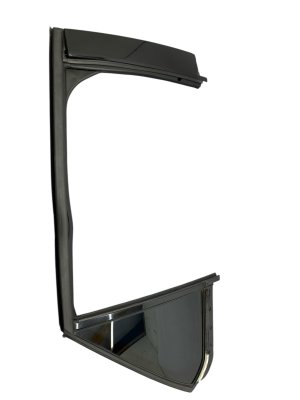 2020-2025 Lincoln Aviator Door Vent Glass Window with Trim Panel - Rear, Right (Passenger) (Used OEM)