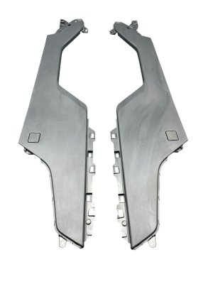 2023-2024 Fisker Ocean Black Center Console Trim Panel Set - Front (Used OEM)