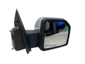 2019-2020 Ford F-150 Chrome Power Folding Heated Blind Spot Spot Light Door/Side View Mirror - Right (Passenger) (Used OEM)