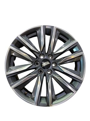 2021-2024 GMC Yukon XL Charcoal (Black) 22-Inch 12-Spoke Machined Polished Charcoal Alloy Wheel (Used OEM)