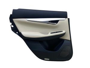 2019-2025 INFINITI QX50 Black Door Interior Trim Panel - Rear, Left (Driver) (Used OEM)