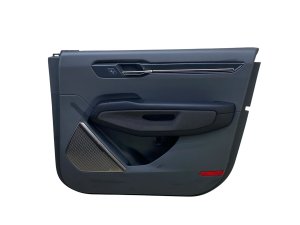 2024-2025 Kia EV9 Black Door Interior Trim Panel with Heated and Ventilated Seat Switches - Front, Right (Passenger) (Used OEM)