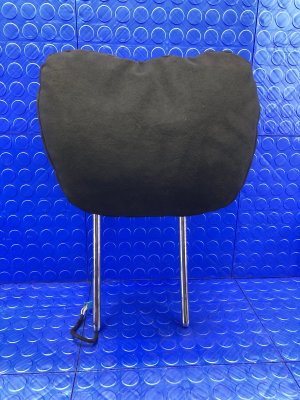 2014-2017 Mercedes-Benz S320 Black Seat Leather Headrest with Pillow - Rear, Right (Passenger) (Used OEM)