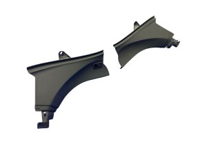 2011-2015 Audi R8 Black Lower Quarter Exterior Trim Panel Set - Rear (Used OEM)