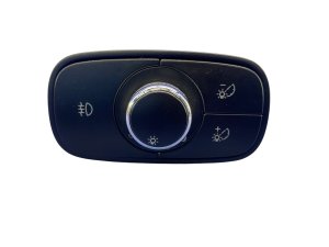 2006-2012 Bentley Flying Spur Black Headlight and Fog Light Control Switch (Used OEM)
