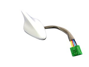 2022-2024 Kia Carnival Snow White Pearl Roof Shark Fin Radio Antenna with Navigation (Used OEM)