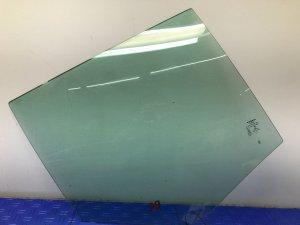 2019-2025 Volvo V60 Green Door Tempered Window Glass - Rear, Right (Passenger) (Used OEM)