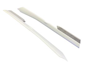 2023-2024 Fisker Ocean White Center Console Trim Cover Panel Set - Front (Used OEM)