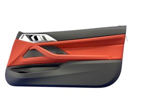 2021-2024 BMW M4 Red Door Interior Trim Panel - Front, Right (Passenger) (Used OEM)