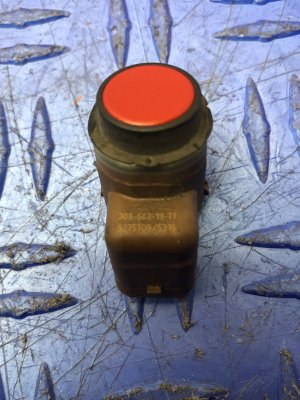 2011-2017 BMW X3 Red Park Assist Sensor - Front (Used OEM)