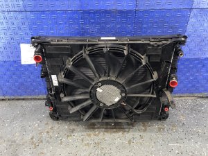 2016-2022 BMW 740i Engine Cooling Radiator Pack Assembly with Fan - Front (Used OEM)