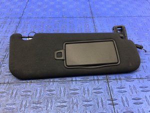 2016-2019 Jaguar XF Black Sun Visor - Front, Right (Passenger) (Used OEM)