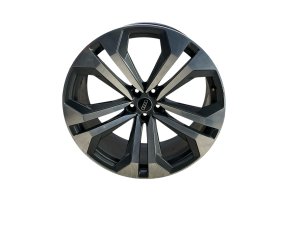 2019-2022 Audi Q8 Gray 22x10 5 Double-Spoke Alloy Wheel (Used OEM)