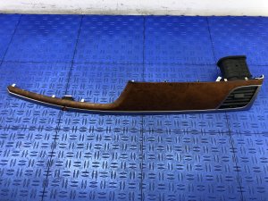 2017-2020 Genesis G80 Brown Center Dash Air Vent Trim Bezel Wood Grain (Used OEM)